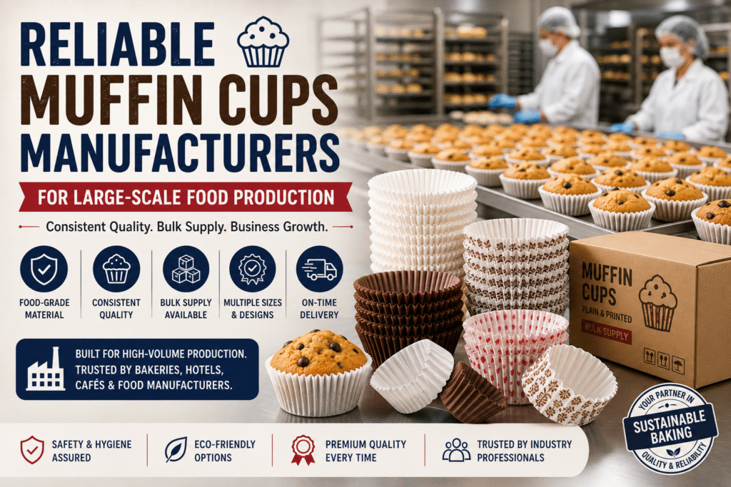 Reliable Muffin Cups Manufacturers
