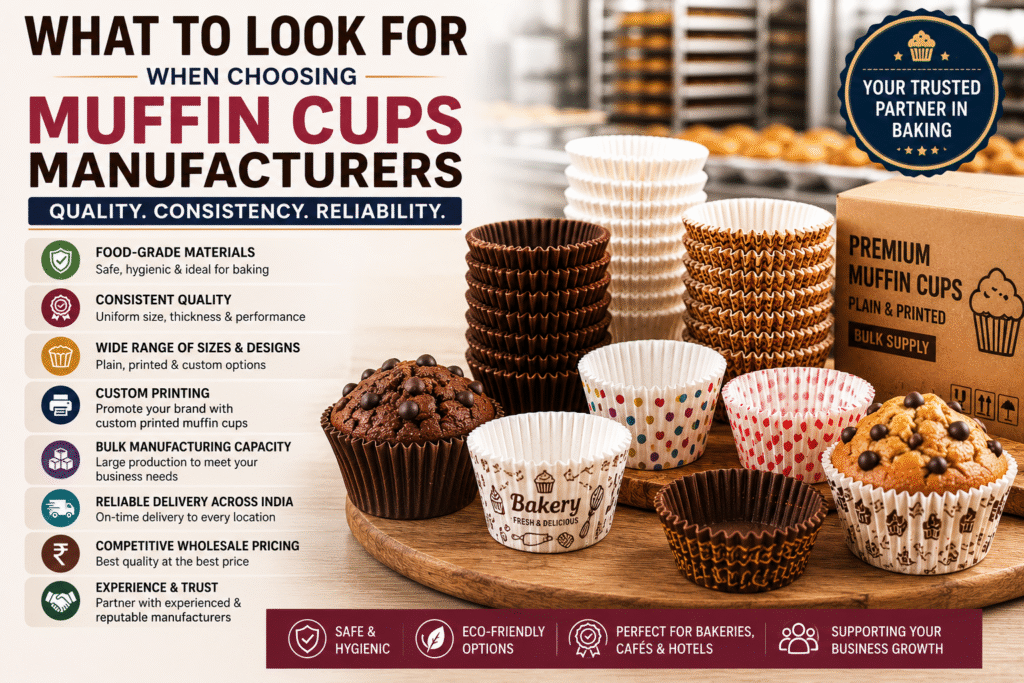 Muffin Cups Manufacturers