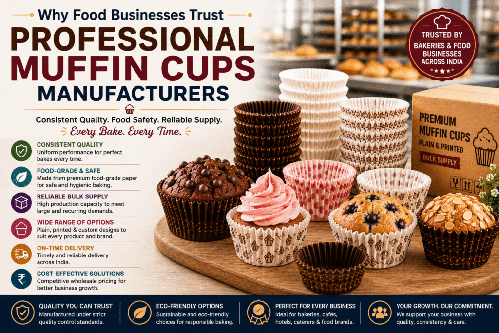 Professional Muffin Cups Manufacturers