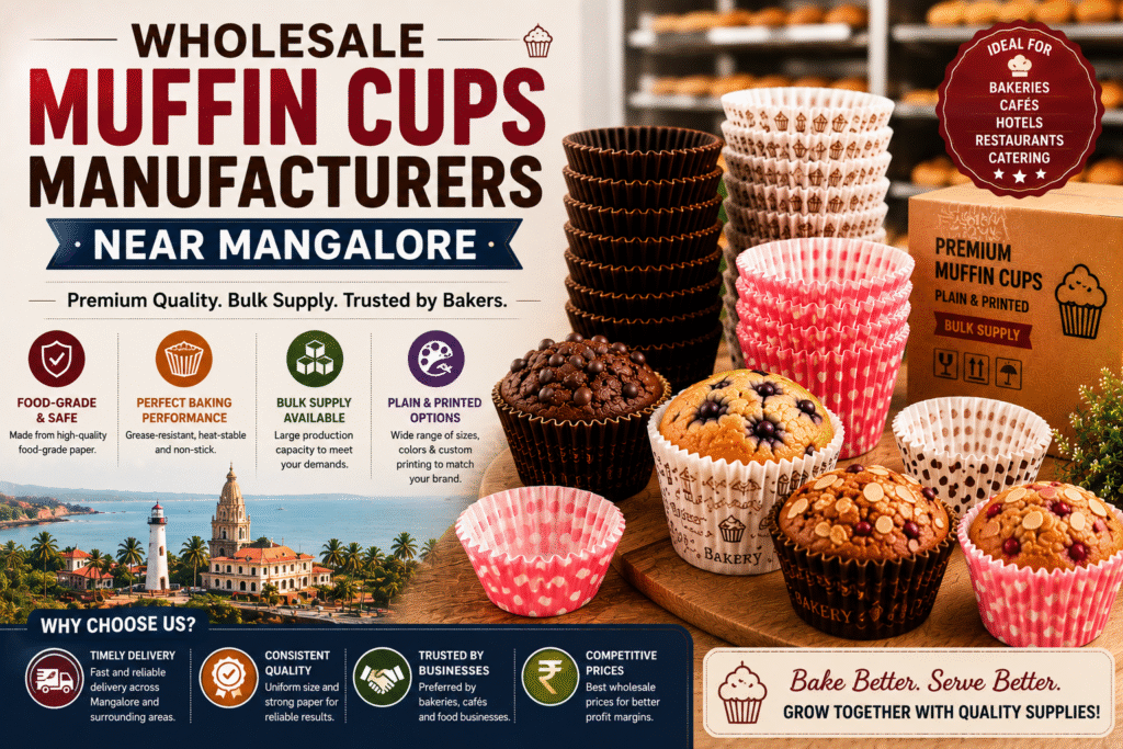 Muffin Cups Manufacturers Near Mangalore