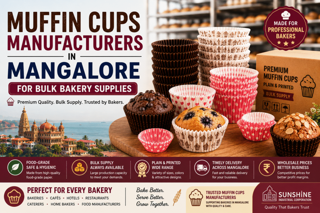 Muffin Cups Manufacturers in Mangalore